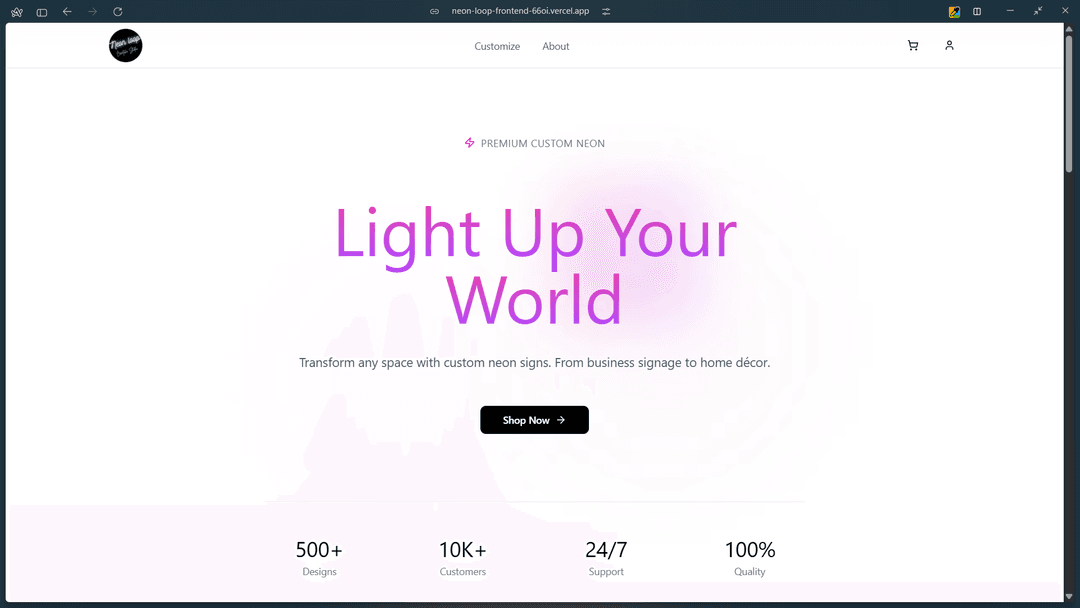 Developed a full-stack e-commerce platform with JWT authentication, role-based access control, Razorpay integration, and backend-enforced pricing rules, paired with a modern frontend featuring smooth animations and micro-interactions.